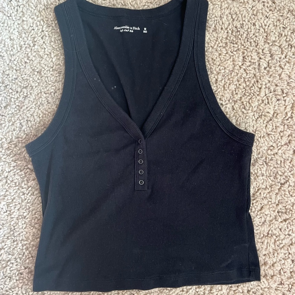 Black and blue tank top- medium
